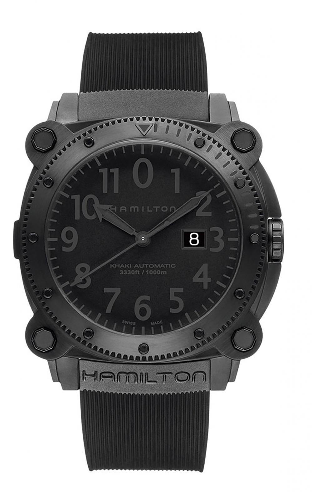 BELOWZERO 1000M AUTO BLK-BLK RUBBER PVD BLK