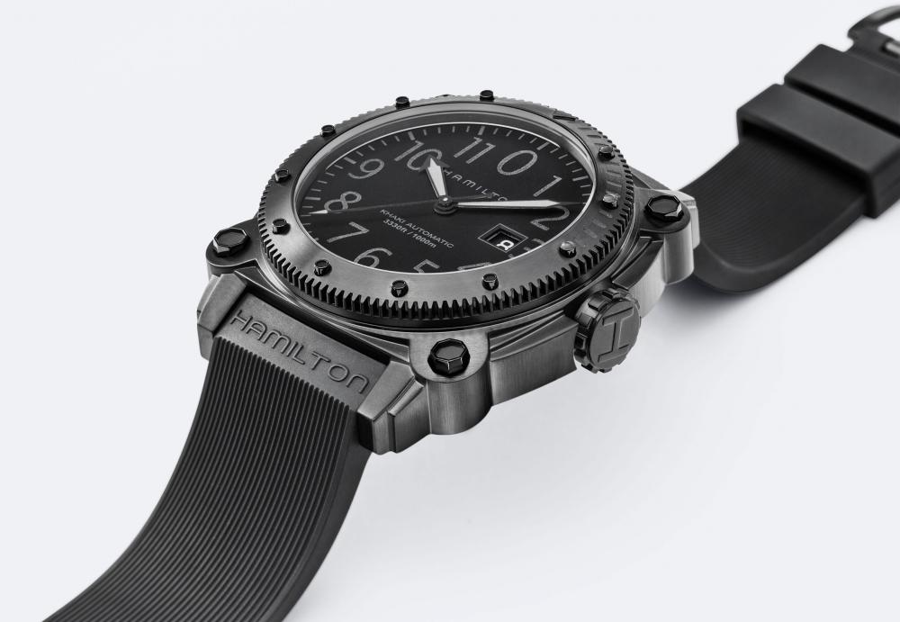 BELOWZERO 1000M AUTO BLK-BLK RUBBER PVD BLK