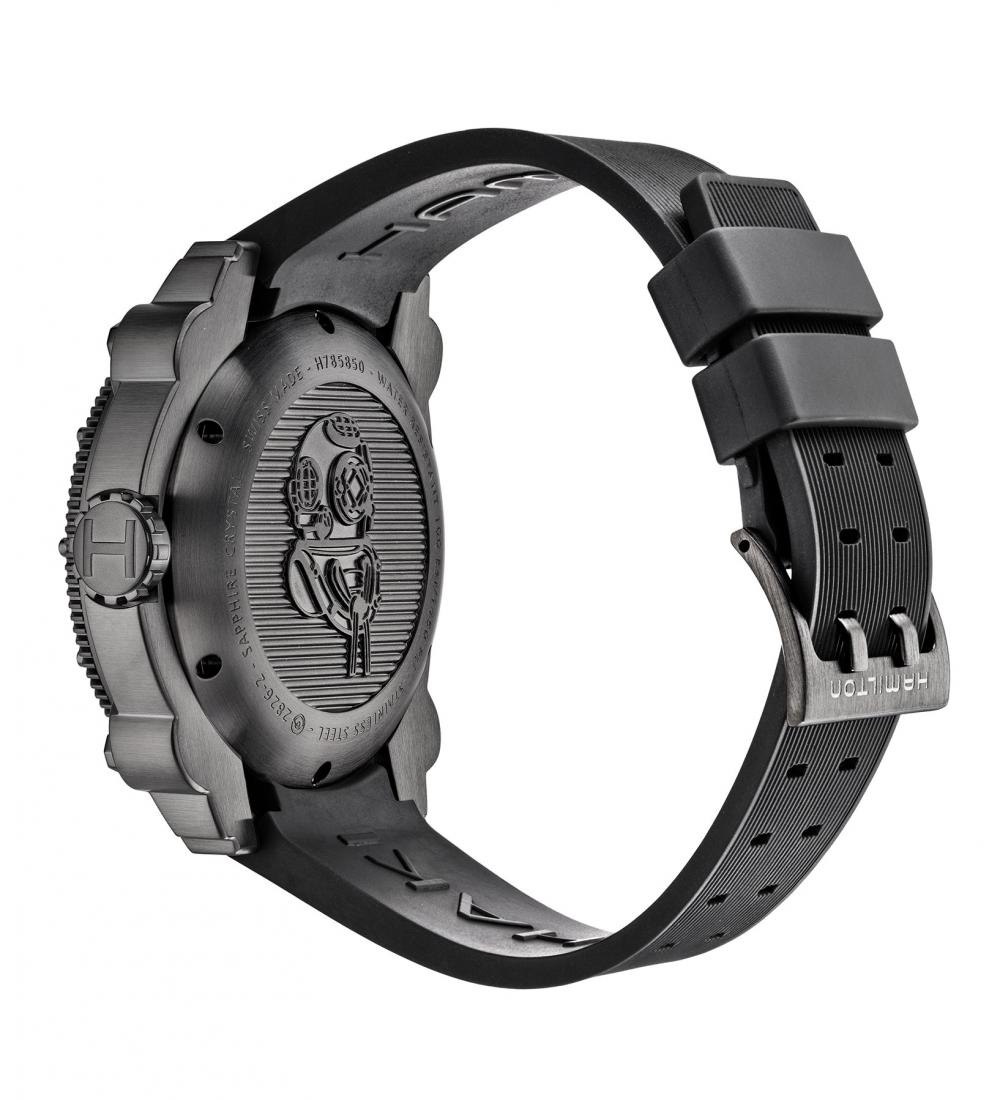 BELOWZERO 1000M AUTO BLK-BLK RUBBER PVD BLK
